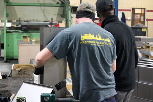 Assembly at Precision Metalwork